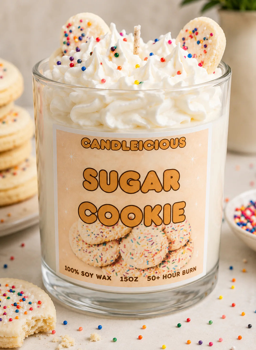 Sugar Cookie Scented Candle