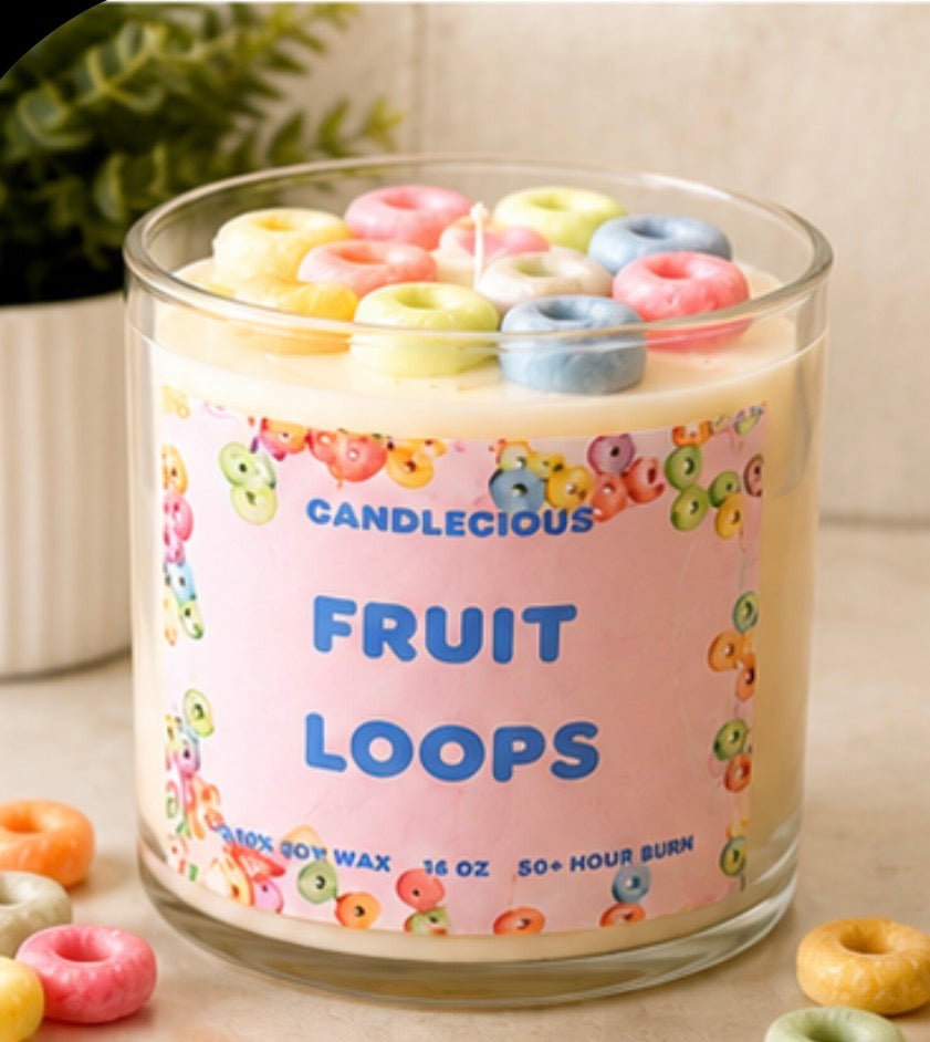 Fruit Loops Soy Candle