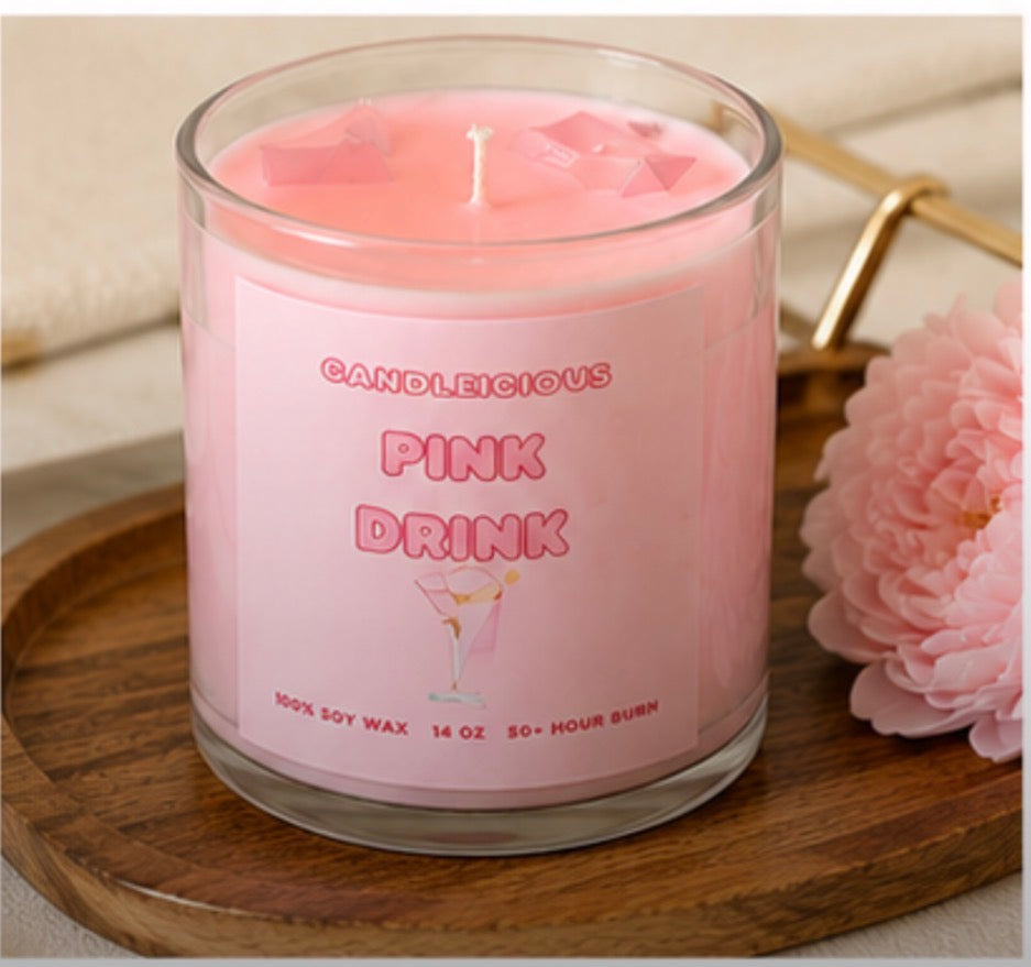 Pink Drink Scented Candle