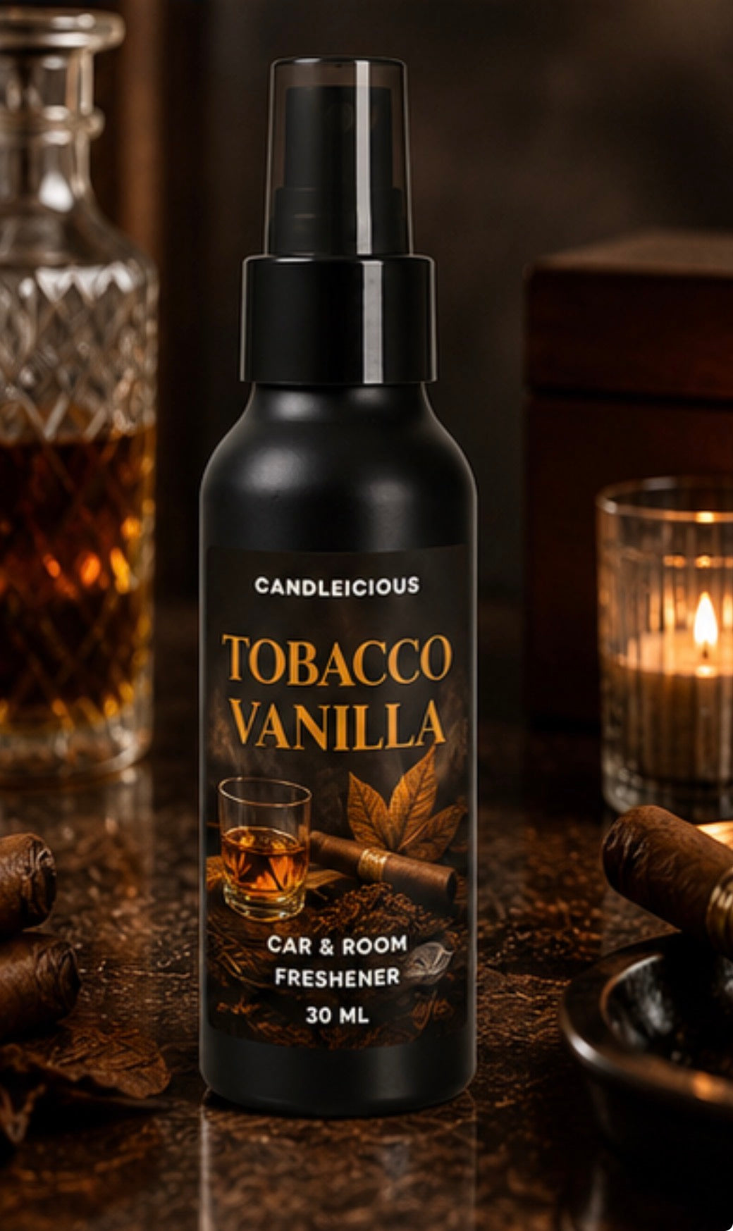 Tobacco Vanilla Car & Room Freshener Spray